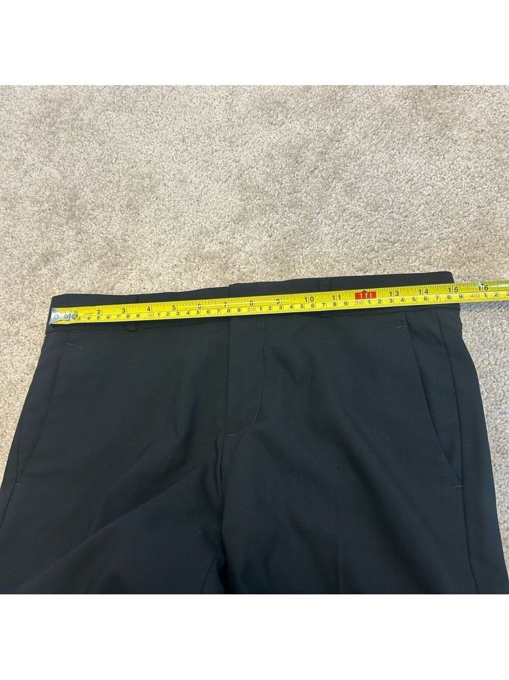 Banana Republic women’s black Wool Logan dress pants trousers fully lined Sz 4S - Picture 7 of 15